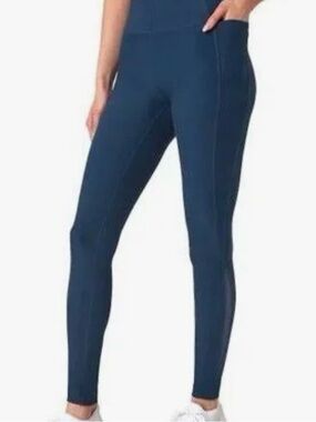 Mondetta  High-Waist Navy Active Leggings SMALL